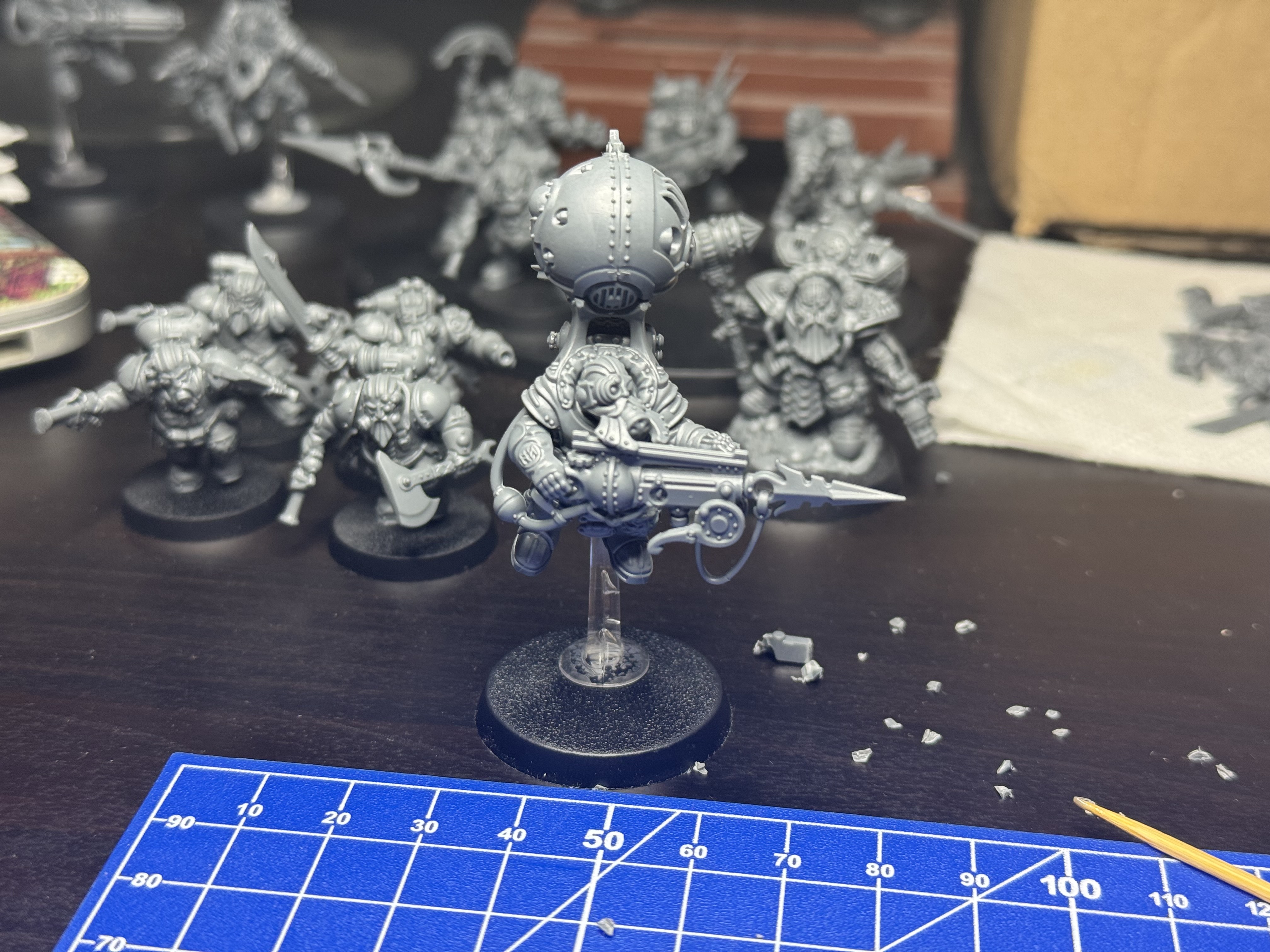 Finished painted miniatures