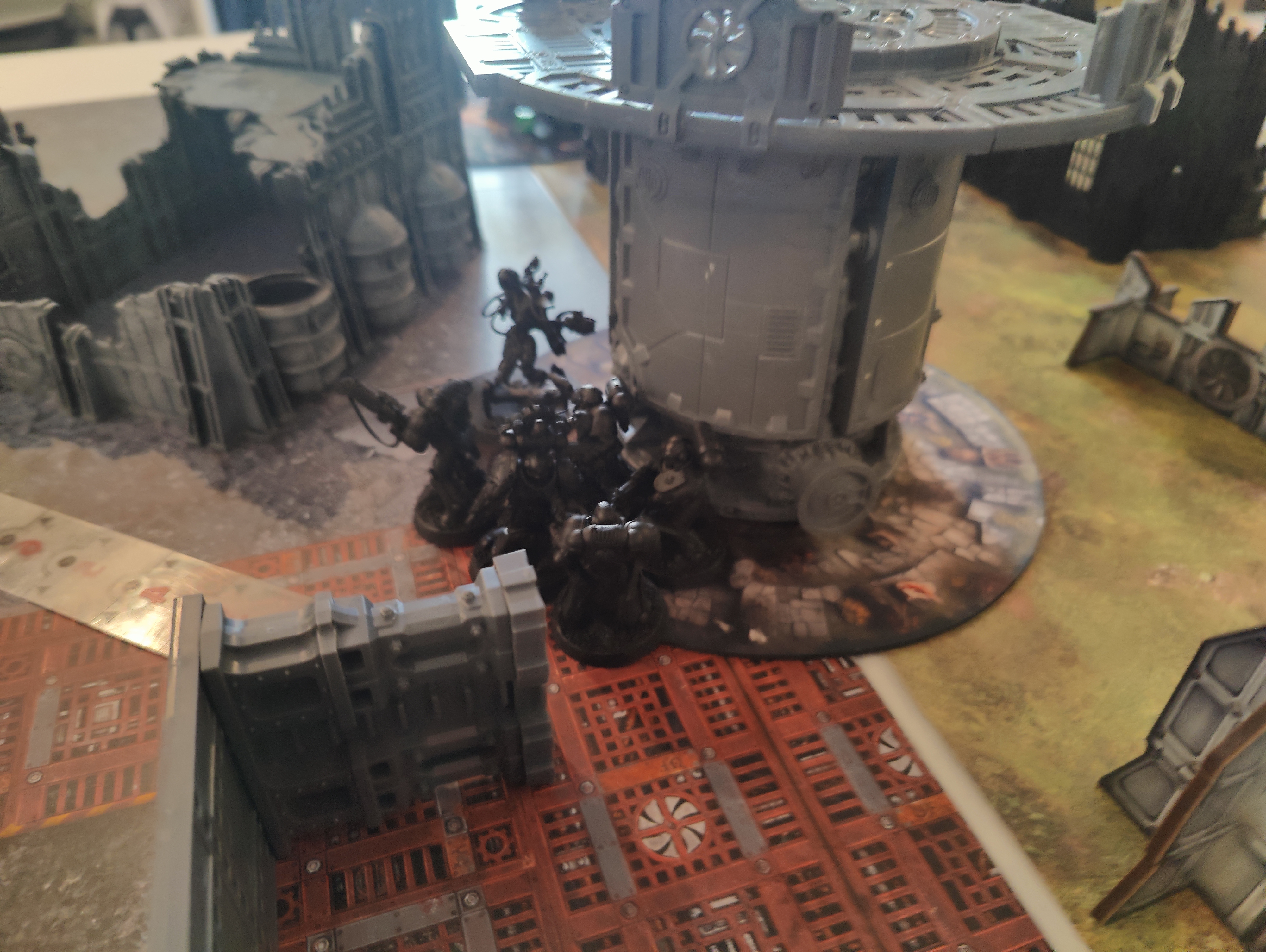 The battlefield at the end