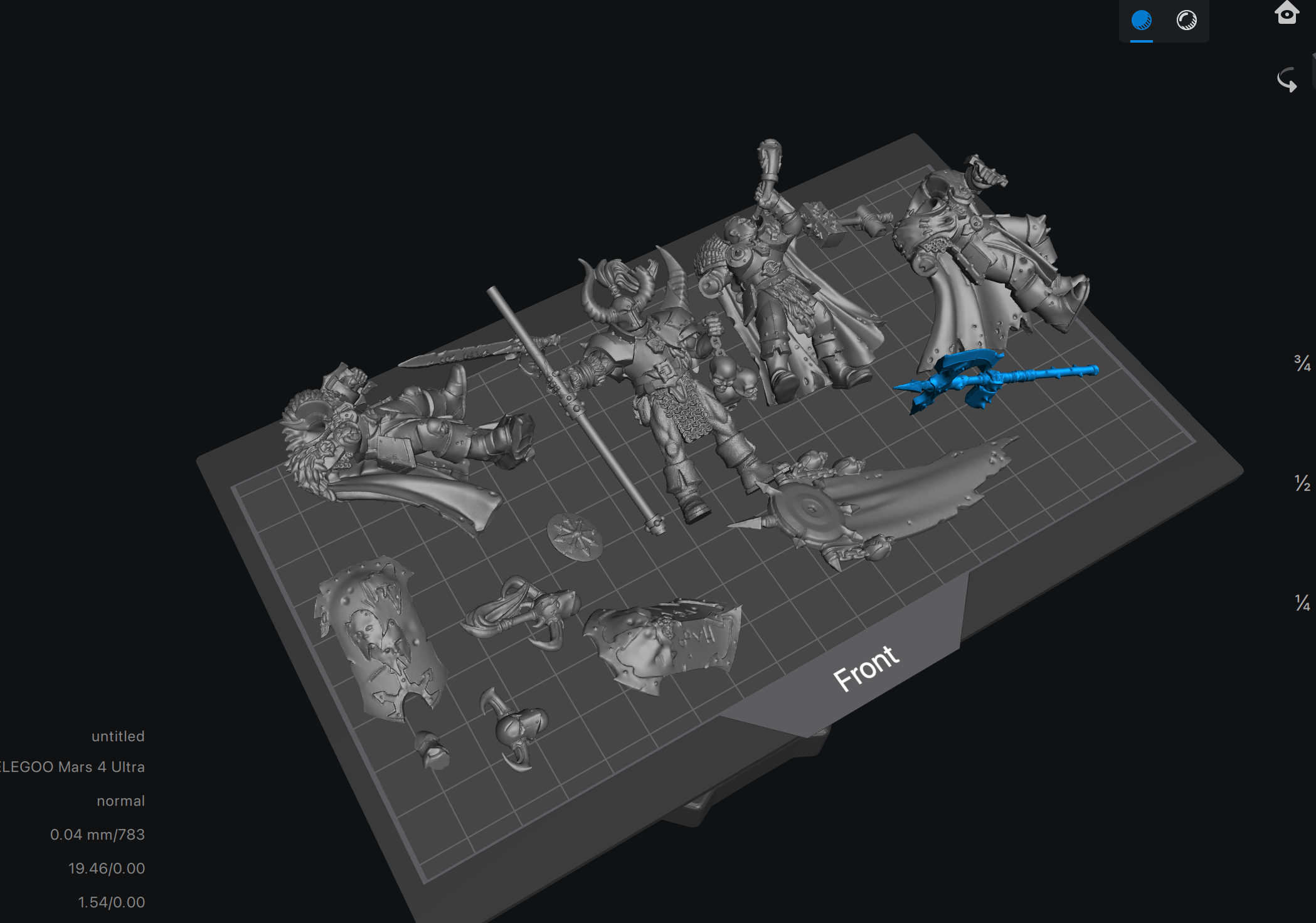 First Slaves to Darkness batch for next week's league