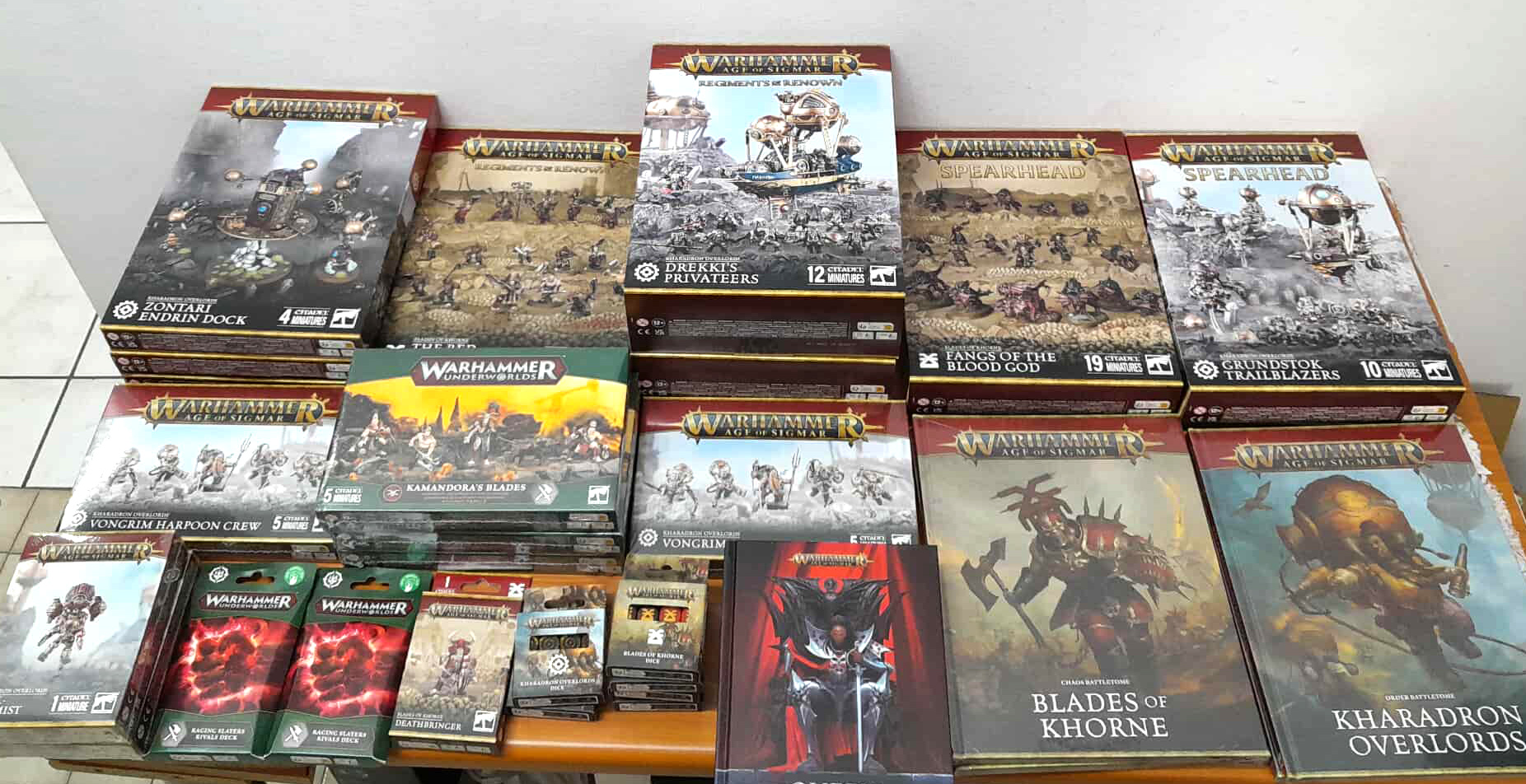 New Warhammer releases spotted in store