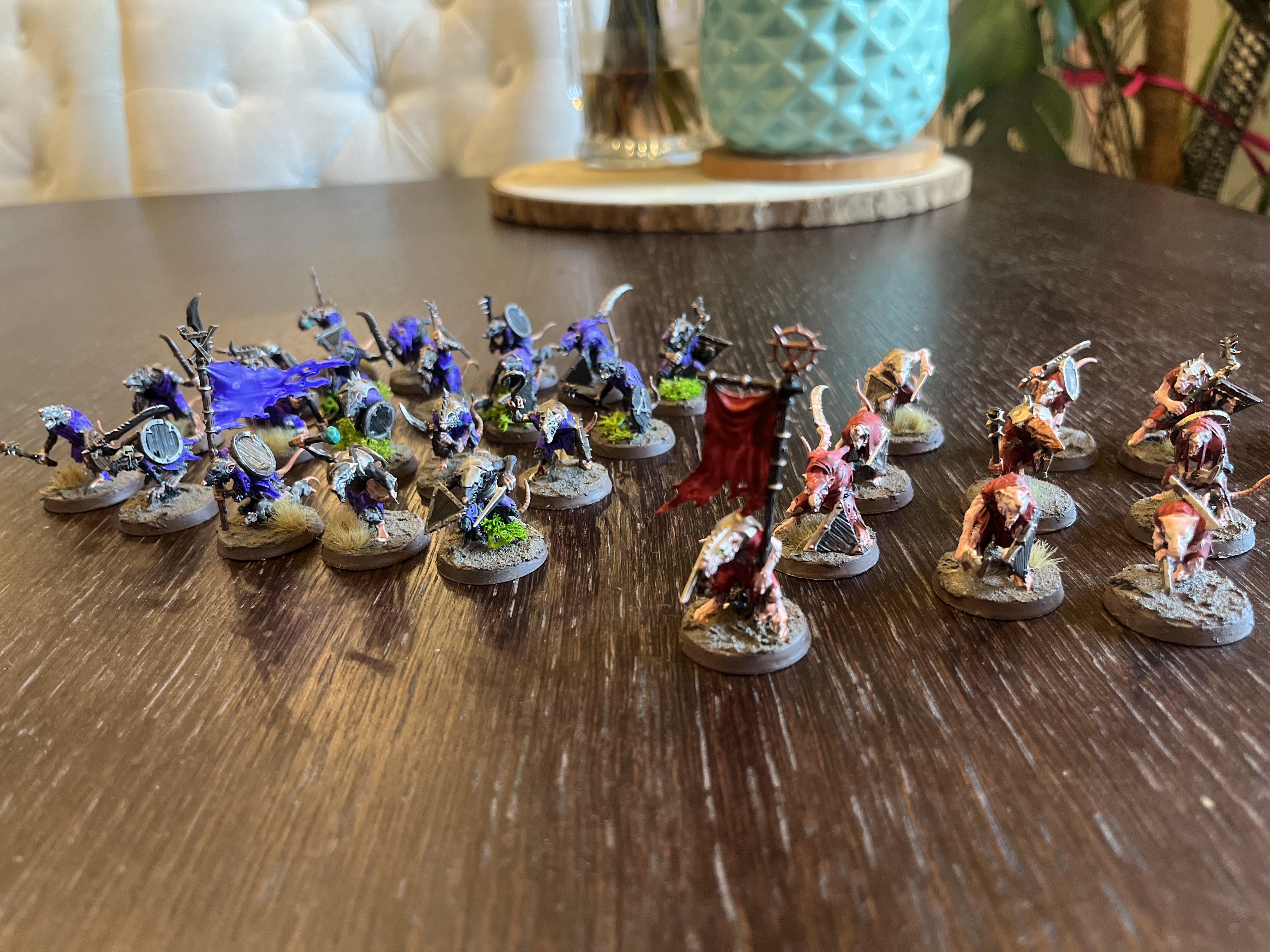 Another view of the painted unit