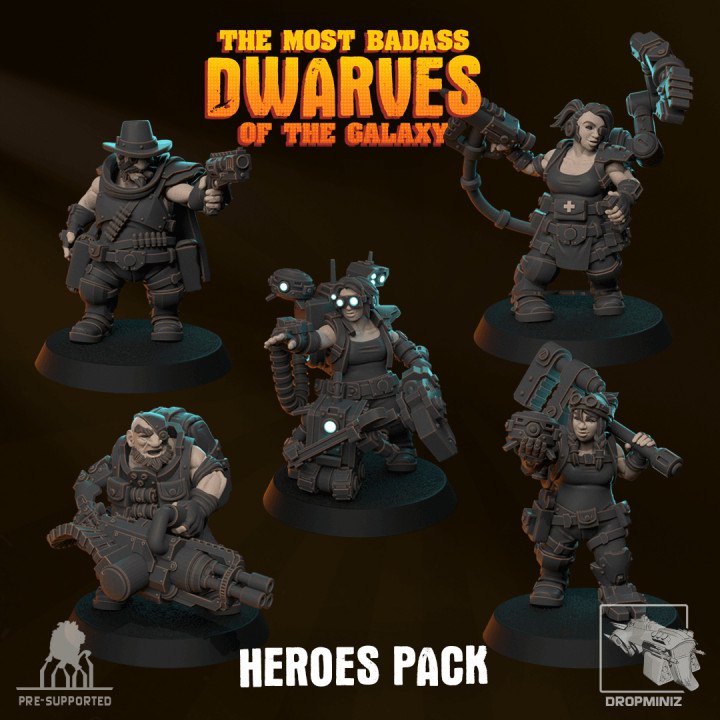 Alternative dwarf sculpt close-up