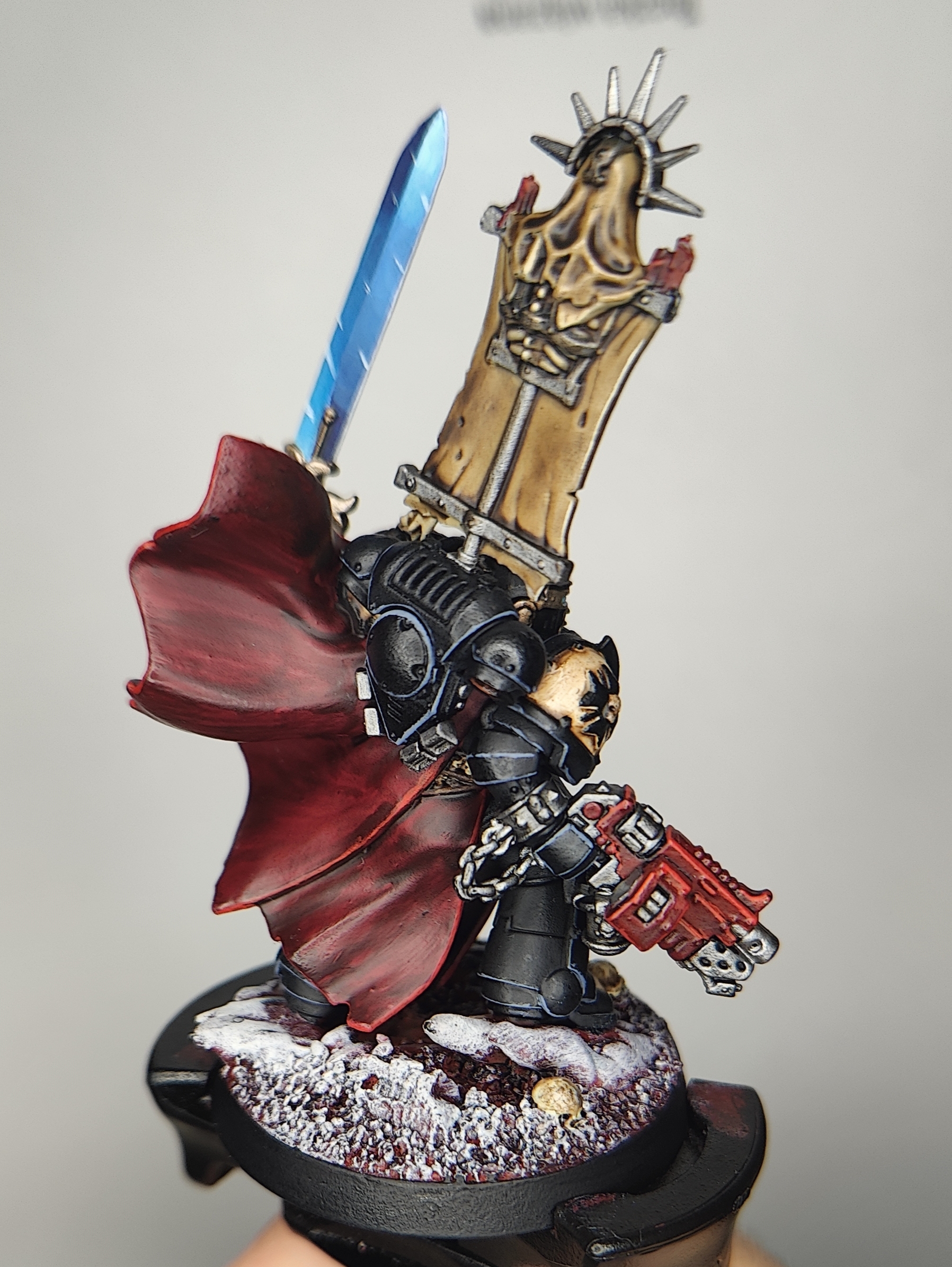 Finished ork model - third angle