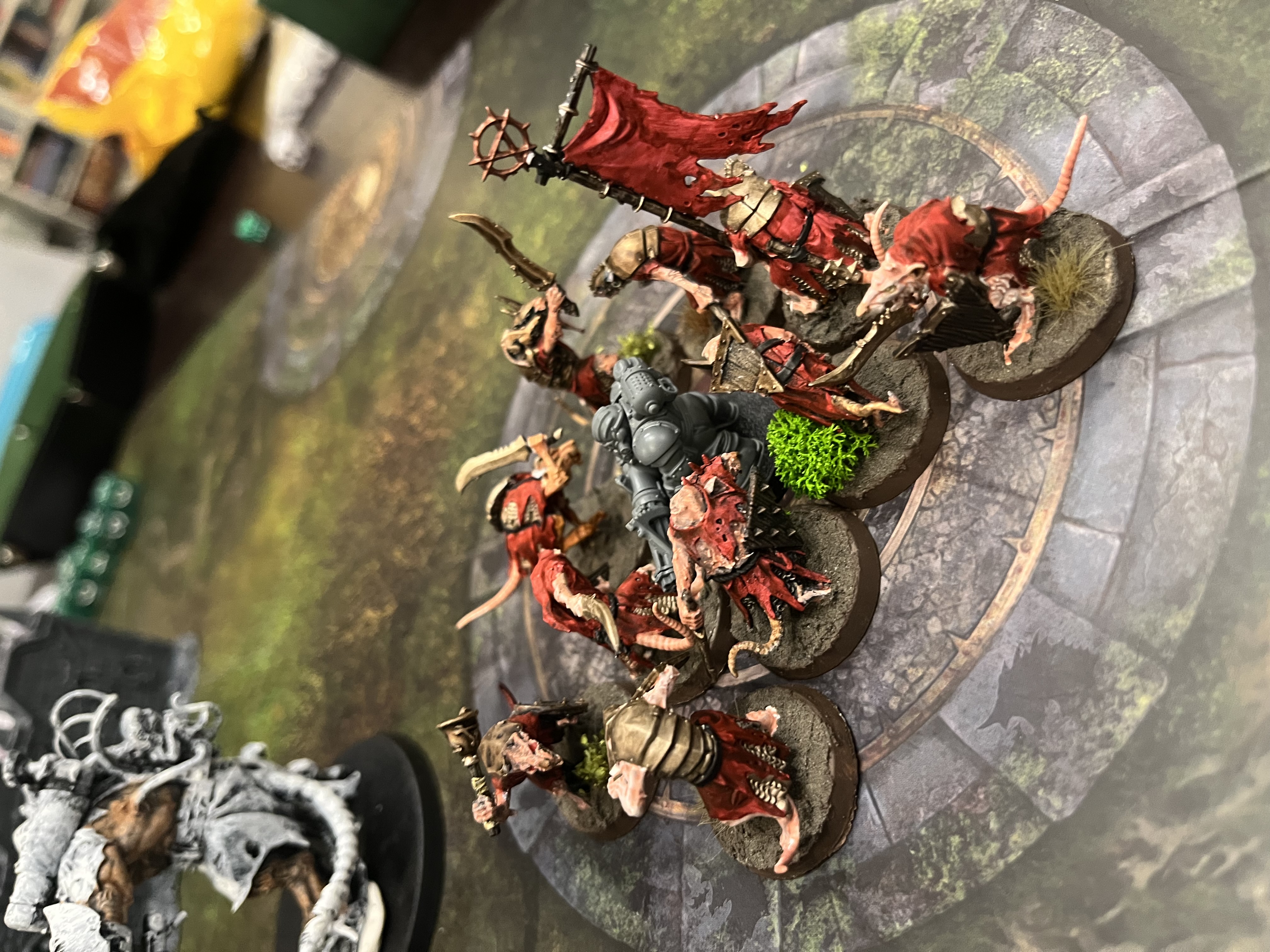 Table snapshot from the match