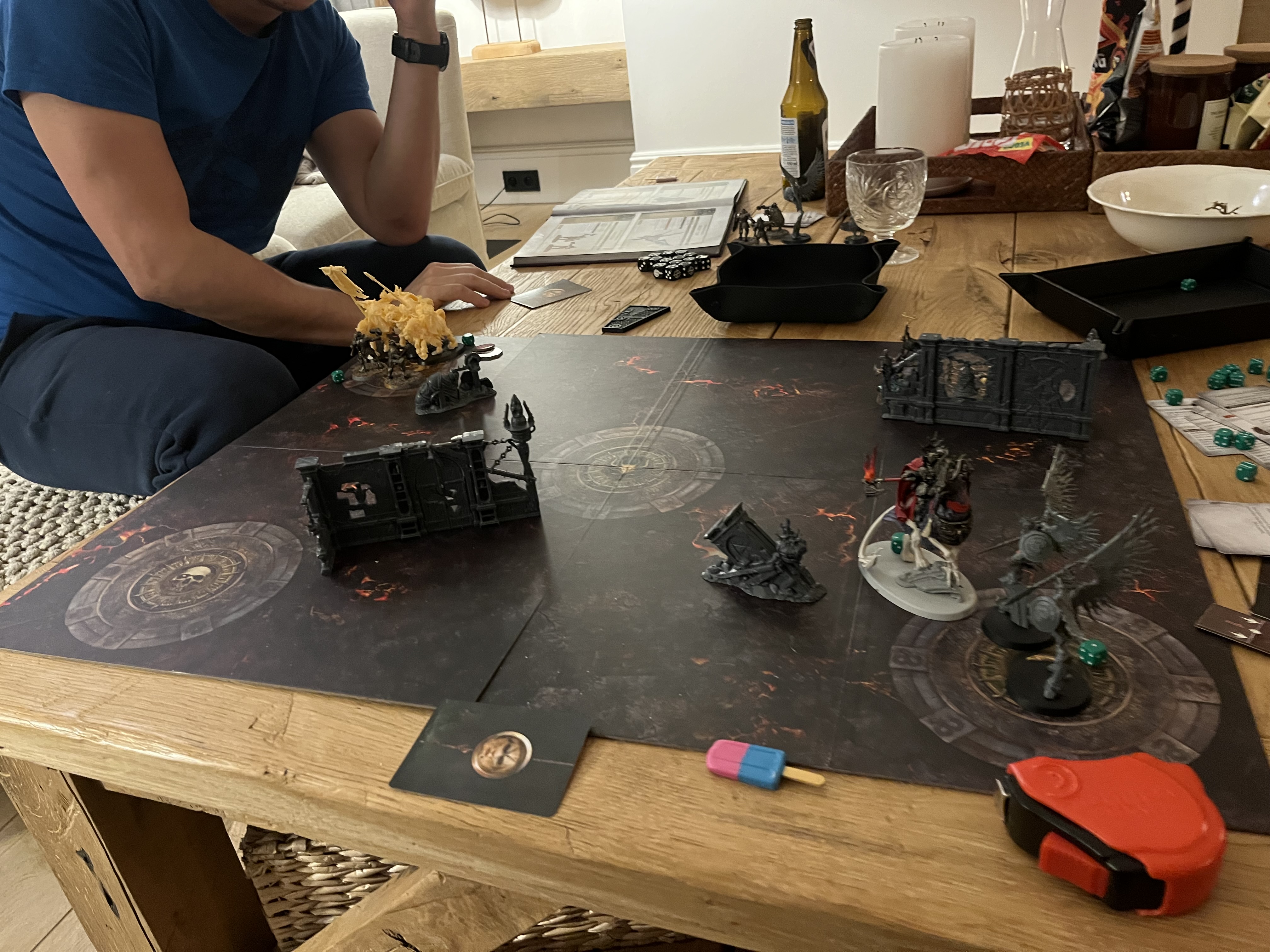 Slaves to Darkness Spearhead on the table