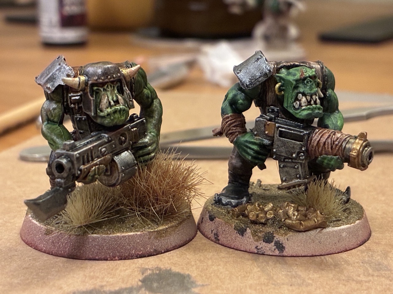 Closer look at the later highlight pass