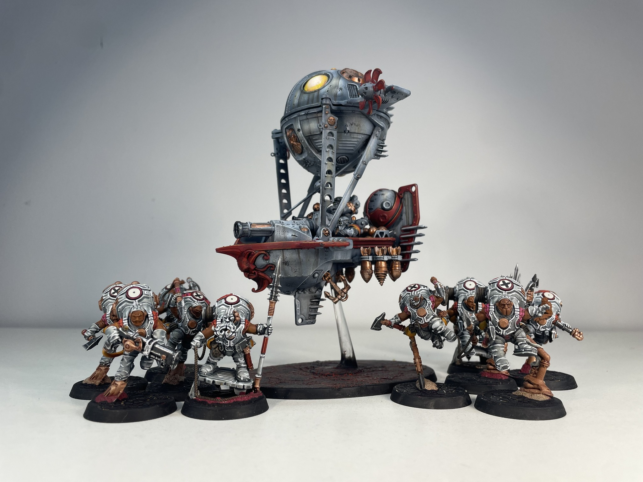 Another view of the painted Archaon miniature