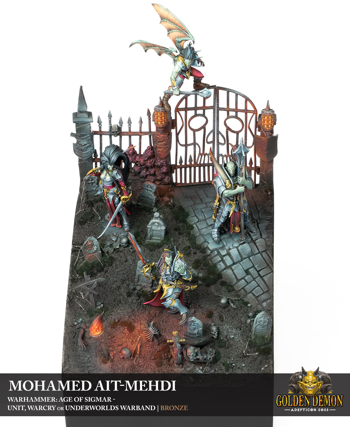 Golden Demon Age of Sigmar Warband vampire entry