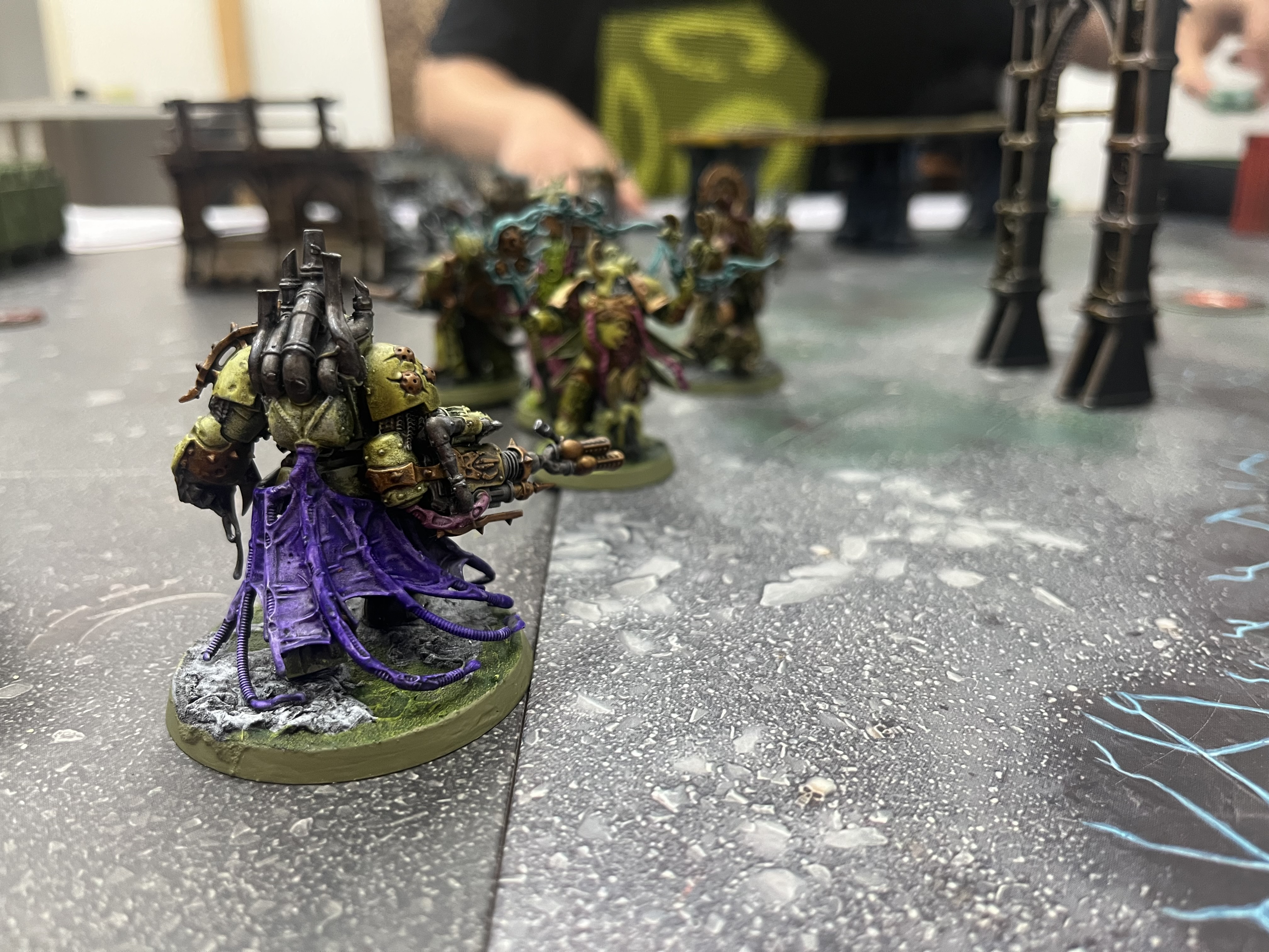 Another look at the game in progress